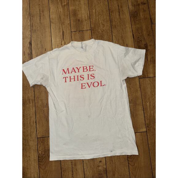 Chucky T-Shirt Maybe This Is Evol 6 White Medium 19x26 Movie Tee - Picture 2 of 6